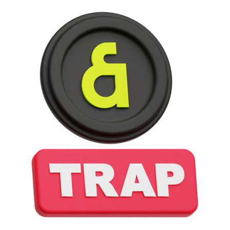 この罠  3D Icon