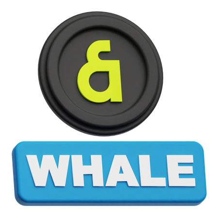 このクジラ  3D Icon