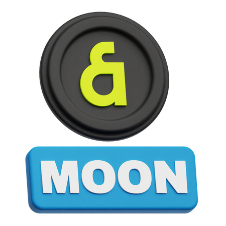 カイア・ムーン  3D Icon
