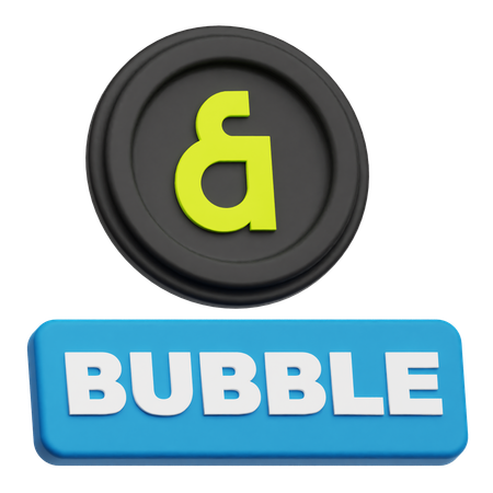 カイア・バブル  3D Icon