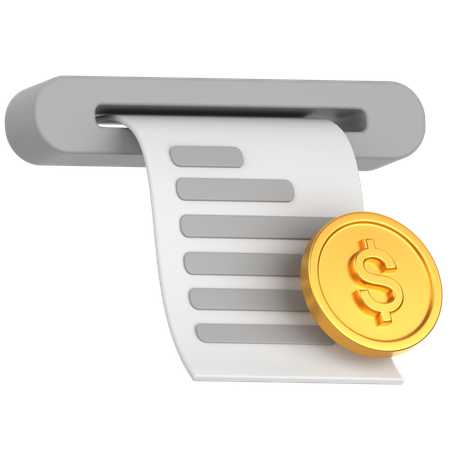 チェックアウト  3D Icon