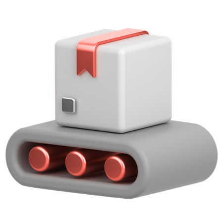 컨베이어 벨트  3D Icon