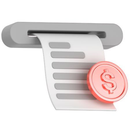チェックアウト  3D Icon