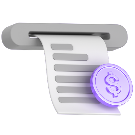 チェックアウト  3D Icon
