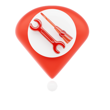 ワークショップピン  3D Icon