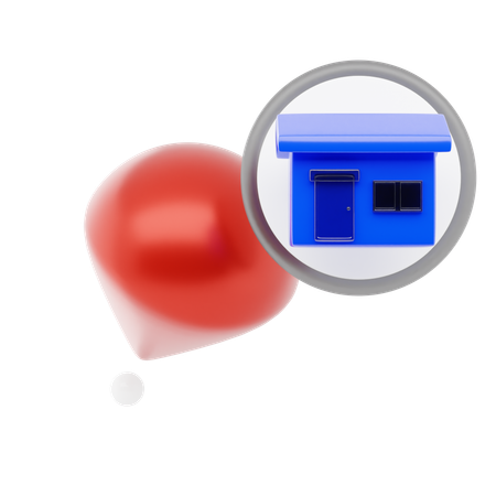 ホームピン  3D Icon