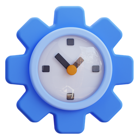 시간 관리  3D Icon