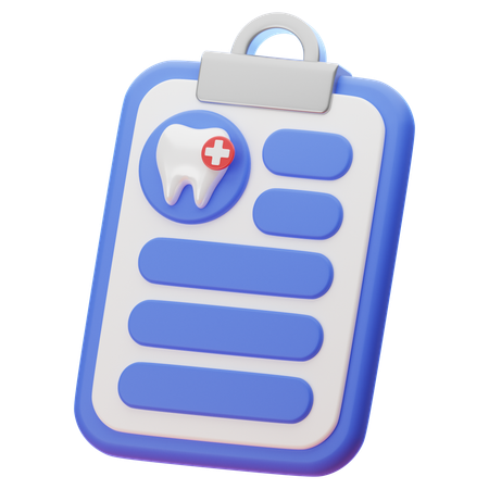 歯科レポート  3D Icon