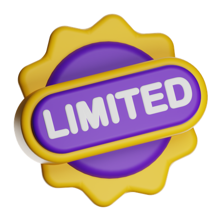 한정판  3D Icon