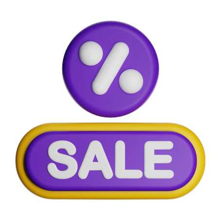 판매  3D Icon