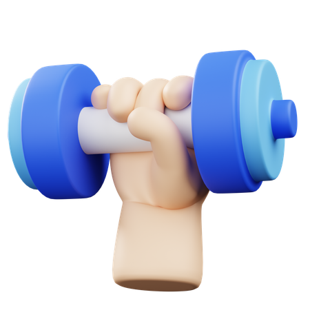 筋力トレーニング  3D Icon