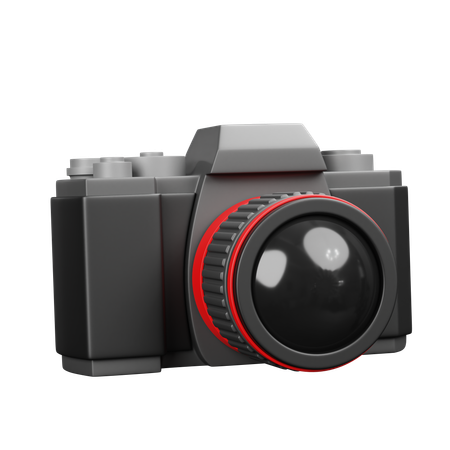 一眼レフカメラ  3D Icon