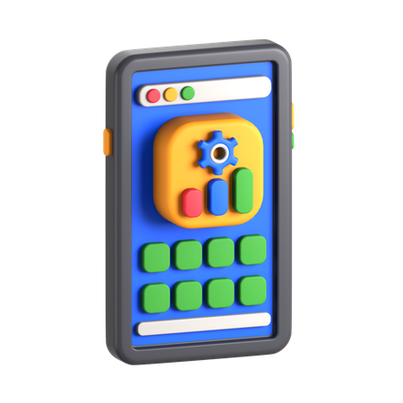 생산성 앱  3D Icon