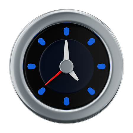 時刻  3D Icon