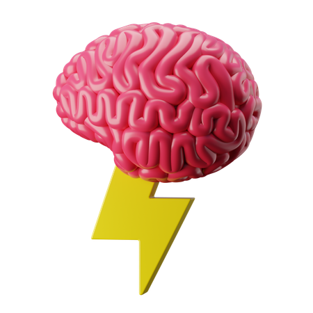 ブレインストーミング  3D Icon