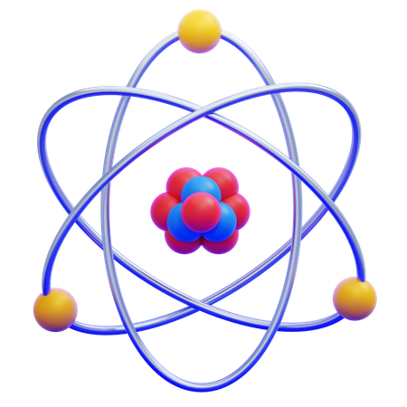 原子構造  3D Icon