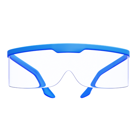 안전 고글  3D Icon