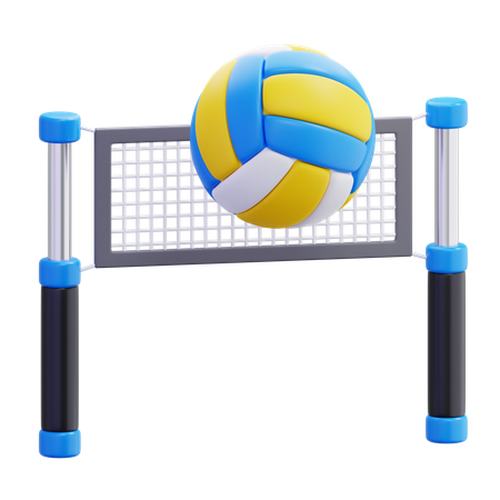 バレーボール  3D Icon