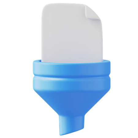 파일 필터  3D Icon