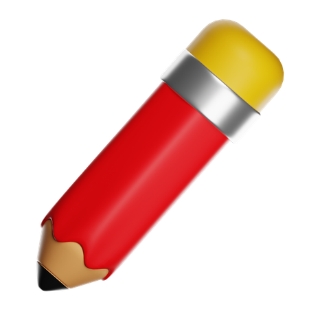 鉛筆  3D Icon
