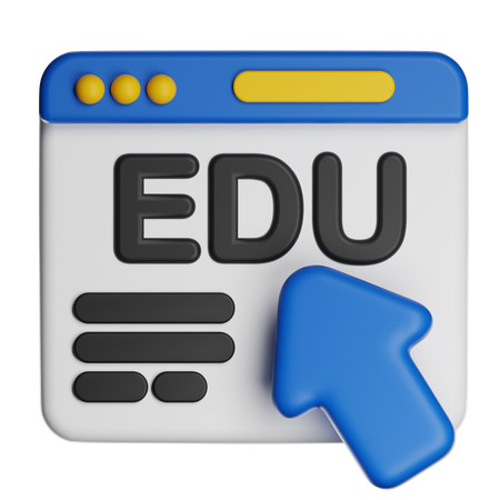教育  3D Icon