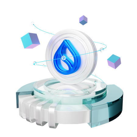 동전에 대하여  3D Icon