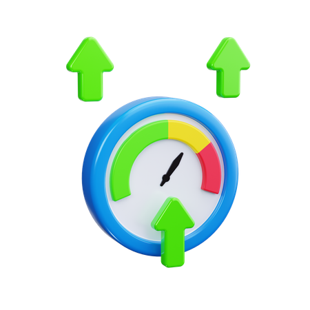 成長測定  3D Icon