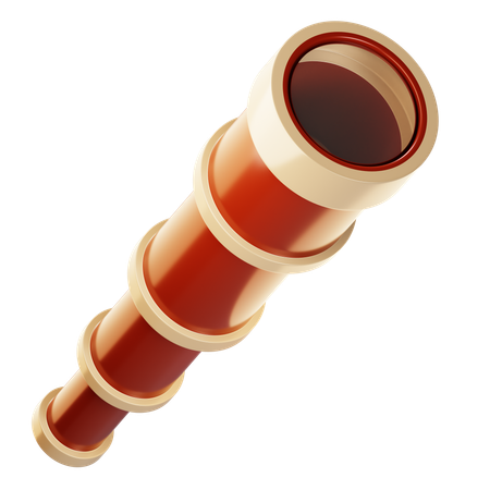 望遠鏡  3D Icon
