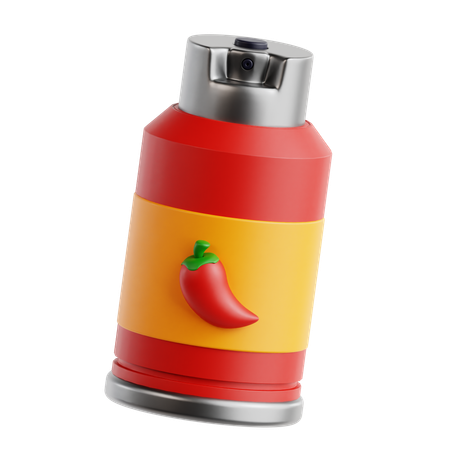 후추 스프레이  3D Icon