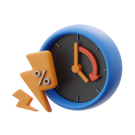 제한된 시간 제공  3D Icon