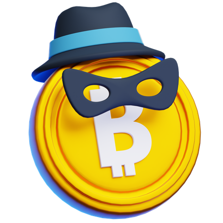 暗号詐欺  3D Icon