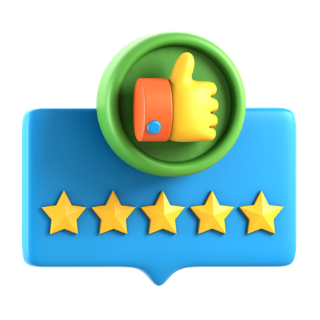 肯定的なレビュー  3D Icon