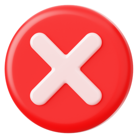 クロス  3D Icon
