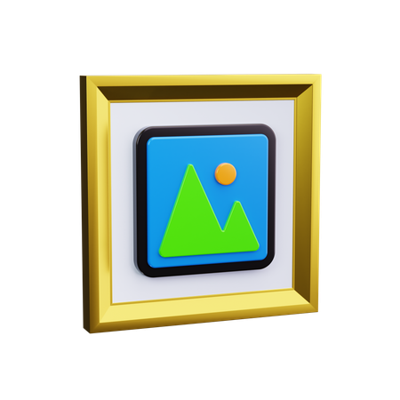 フォトフレーム  3D Icon