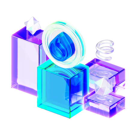 ~에  3D Icon