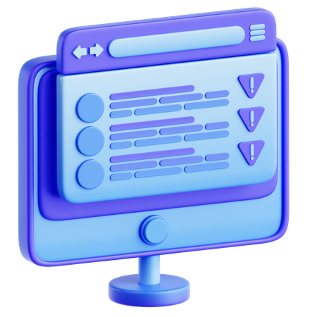 コメントスパム  3D Icon