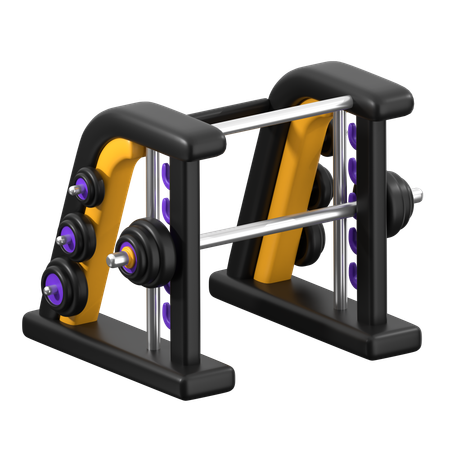 スミスマシン  3D Icon