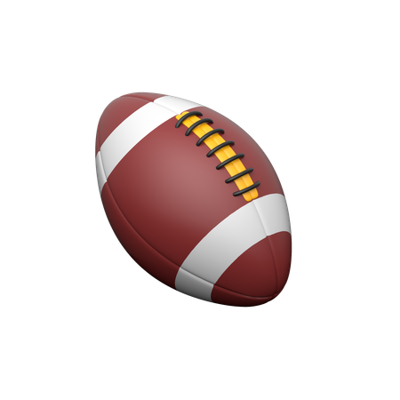 アメリカンフットボール  3D Icon