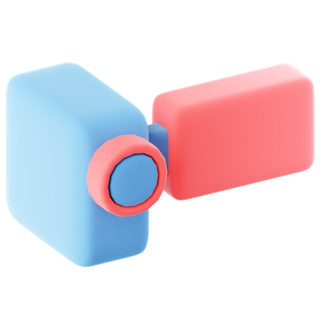 캠코더  3D 아이콘