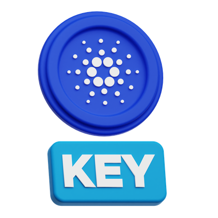 카르다노 키  3D Icon