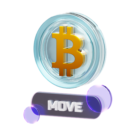 크립토 무브  3D Icon