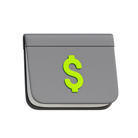 銀行口座  3D Icon