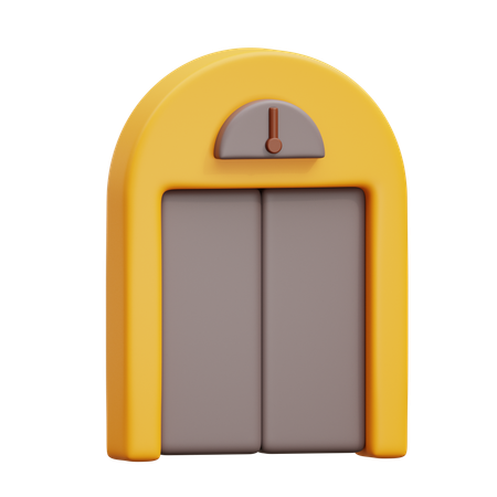 엘리베이터 리프트  3D Icon