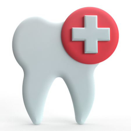 歯の健康  3D Icon