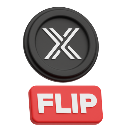 불변 플립  3D Icon