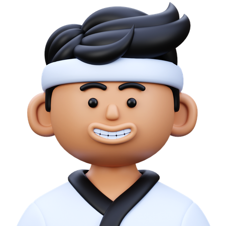 空手  3D Icon
