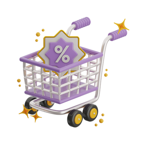 쇼핑 카트  3D Icon
