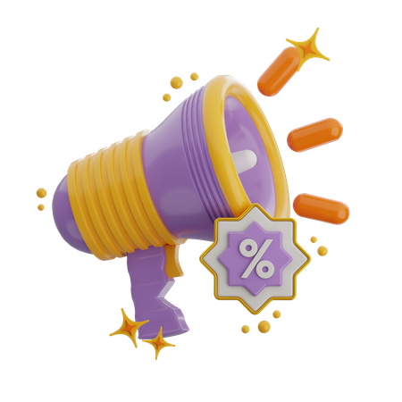 홍보  3D Icon