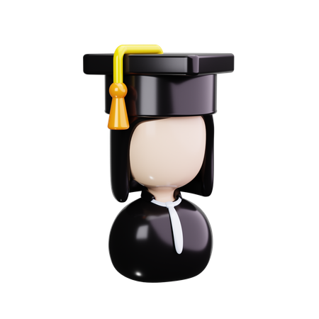 학생  3D Icon