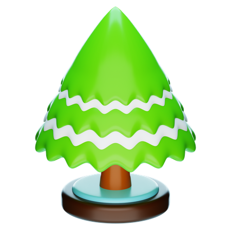 가문비나무  3D Icon